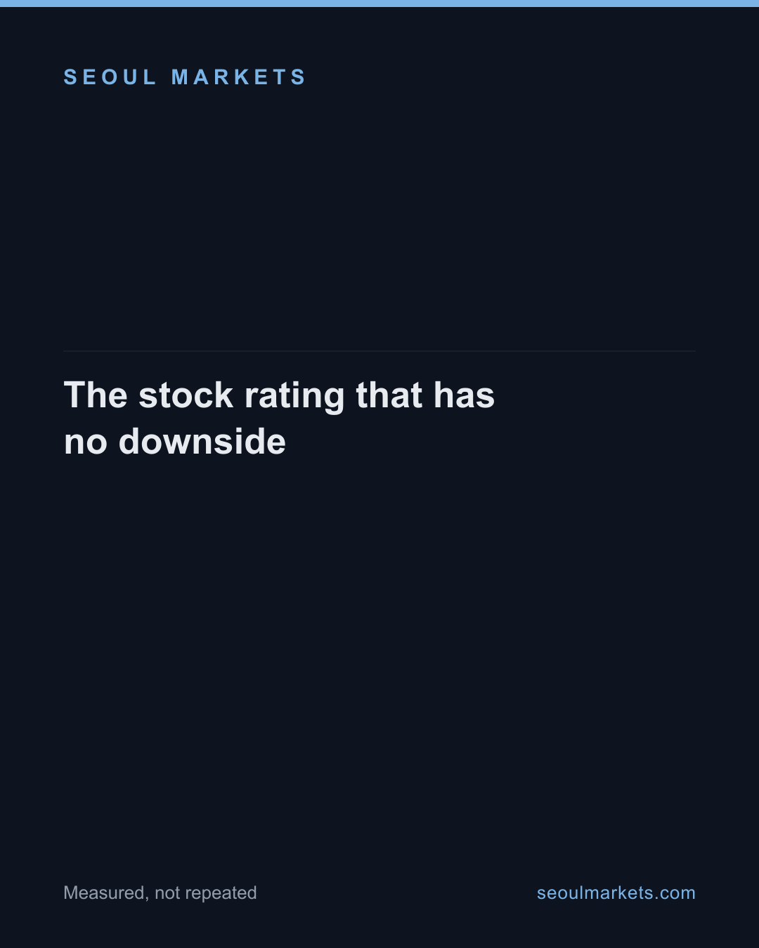 89 Sell calls in 12 years: Korean brokers' rating scale has no downside — card 1 of 5